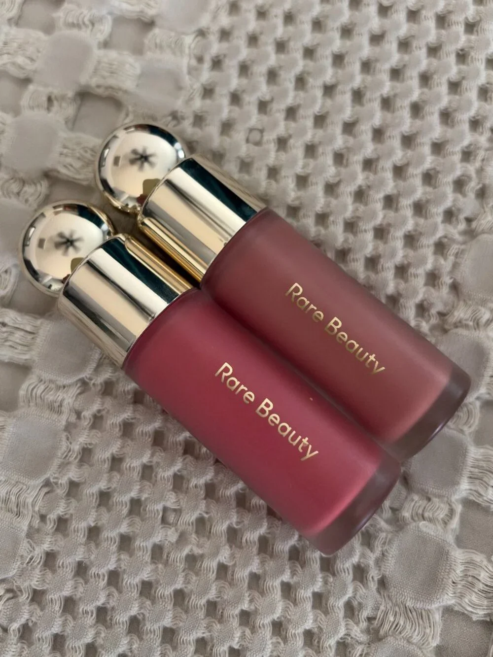 BUNDLE Rare Beauty by Selena Gomez Soft Pinch Liquid Blushes (Happy and Hope)
